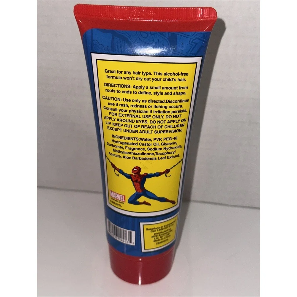 Spiderman Hair Gel (7 fl oz) for kids NEW A26